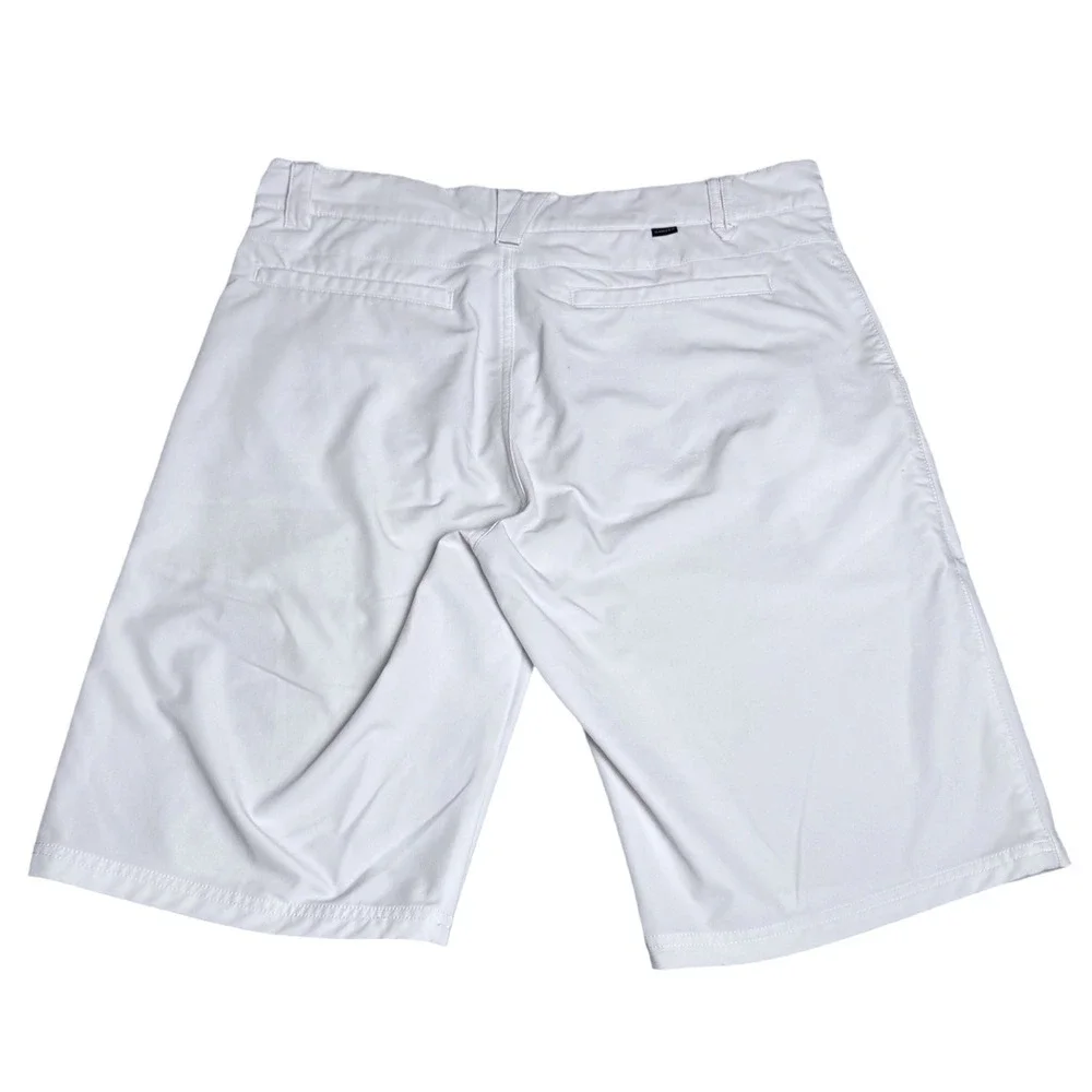 Oakley Mens Golf Shorts‎ Off-White Cream Performance Athletic Size 34W RN96548